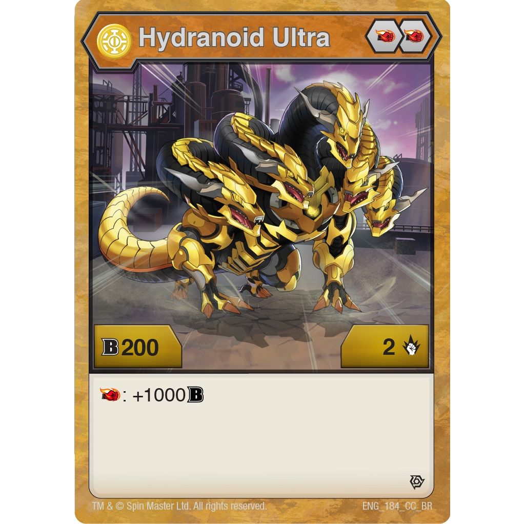 Image for Hydranoid Ultra (184) (184) (BR) - Bakugan TCG