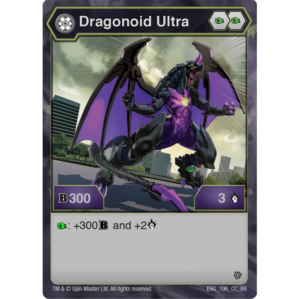 Image for Dragonoid Ultra (196) (196) (BR) - Bakugan TCG