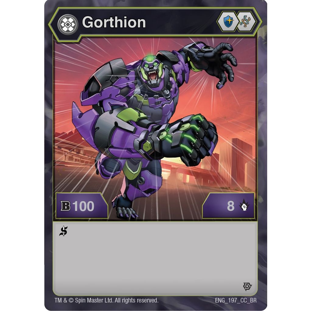 Image for Gorthion (197) (197) (BR) - Bakugan TCG