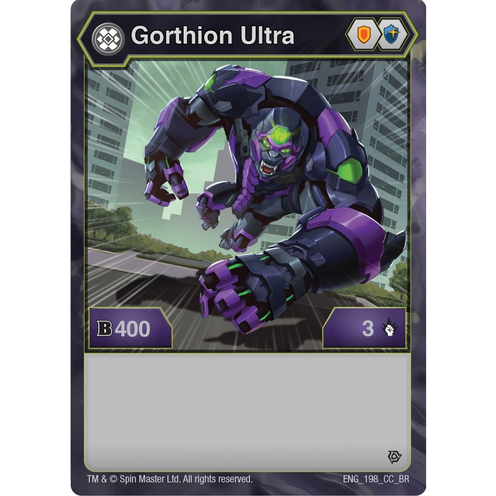 Image for Gorthion Ultra (198) (198) (BR) - Bakugan TCG