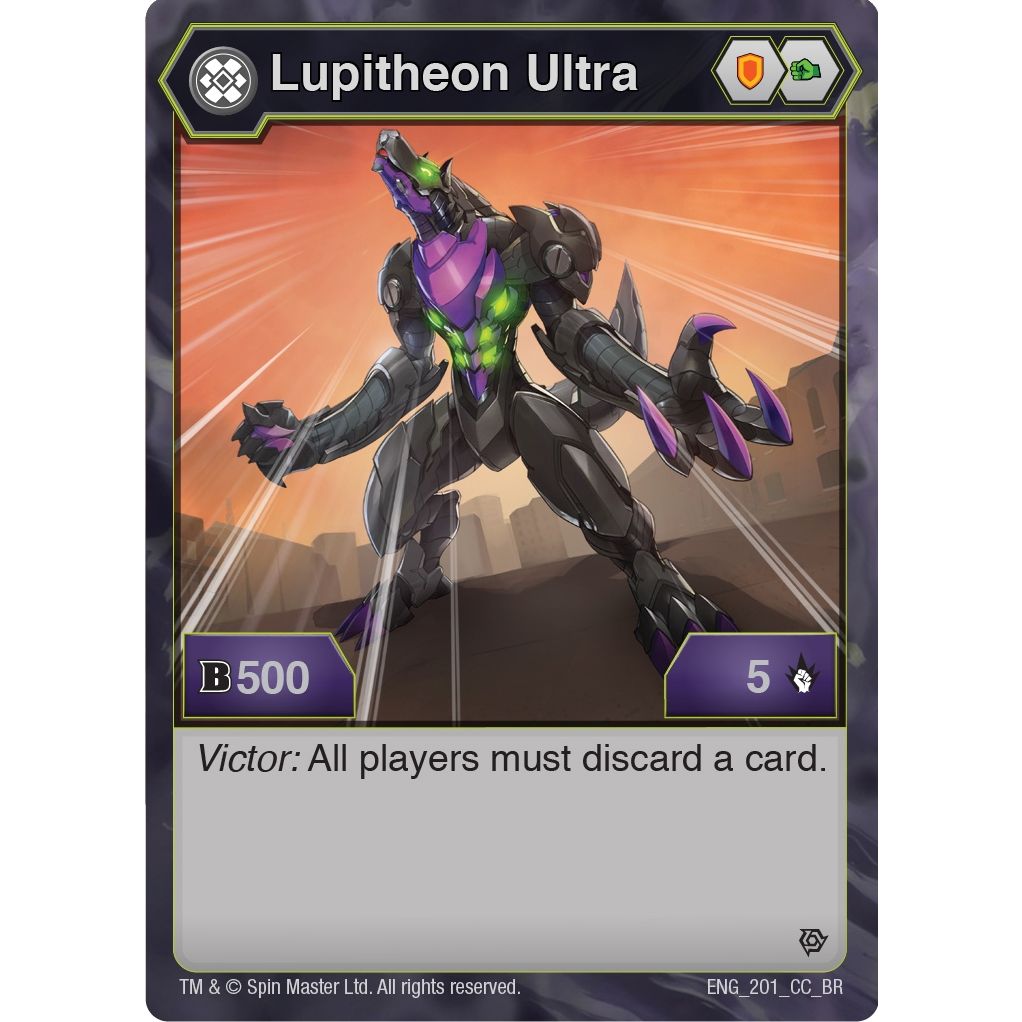 Image for Lupitheon Ultra (201) (201) (BR) - Bakugan TCG