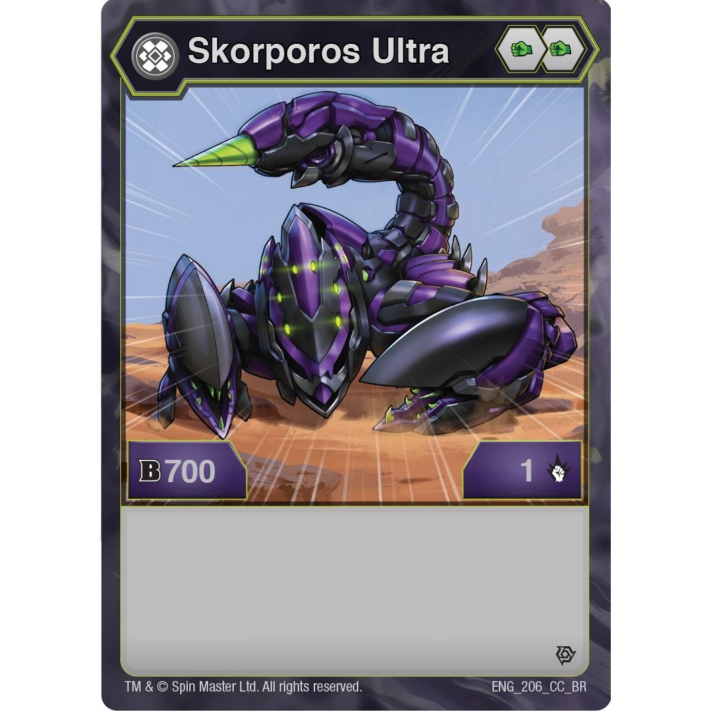 Image for Skorporos Ultra (206) (BR) - Bakugan TCG