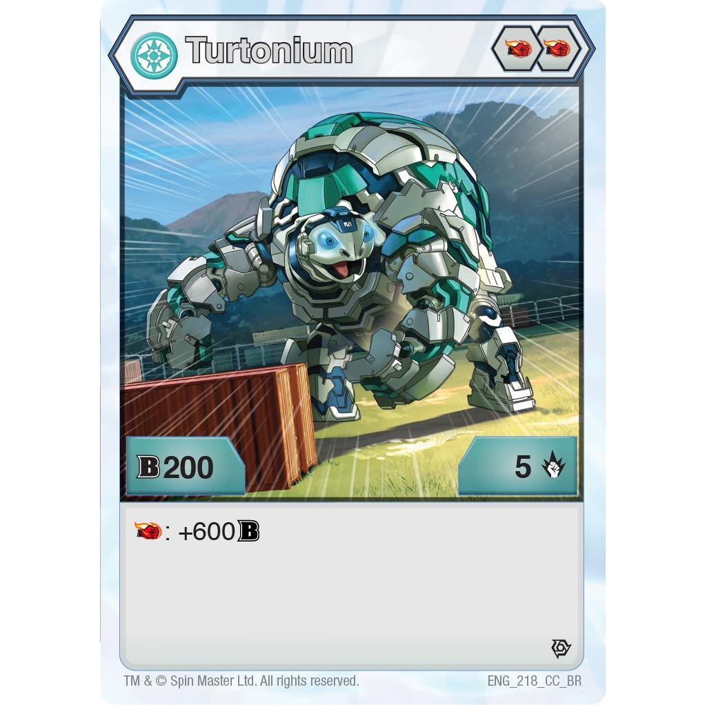 Image for Turtonium (218) (BR) - Bakugan TCG