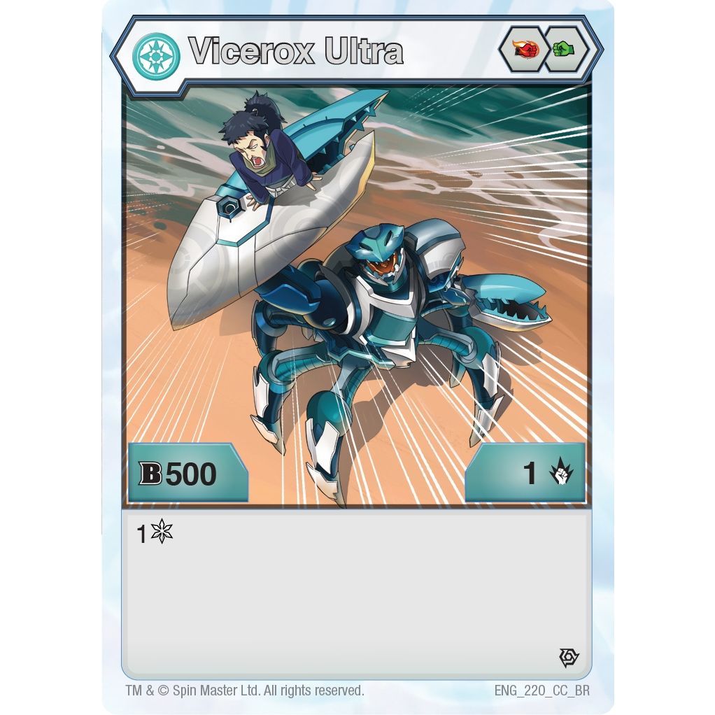 Image for Vicerox Ultra (220) (220) (BR) - Bakugan TCG