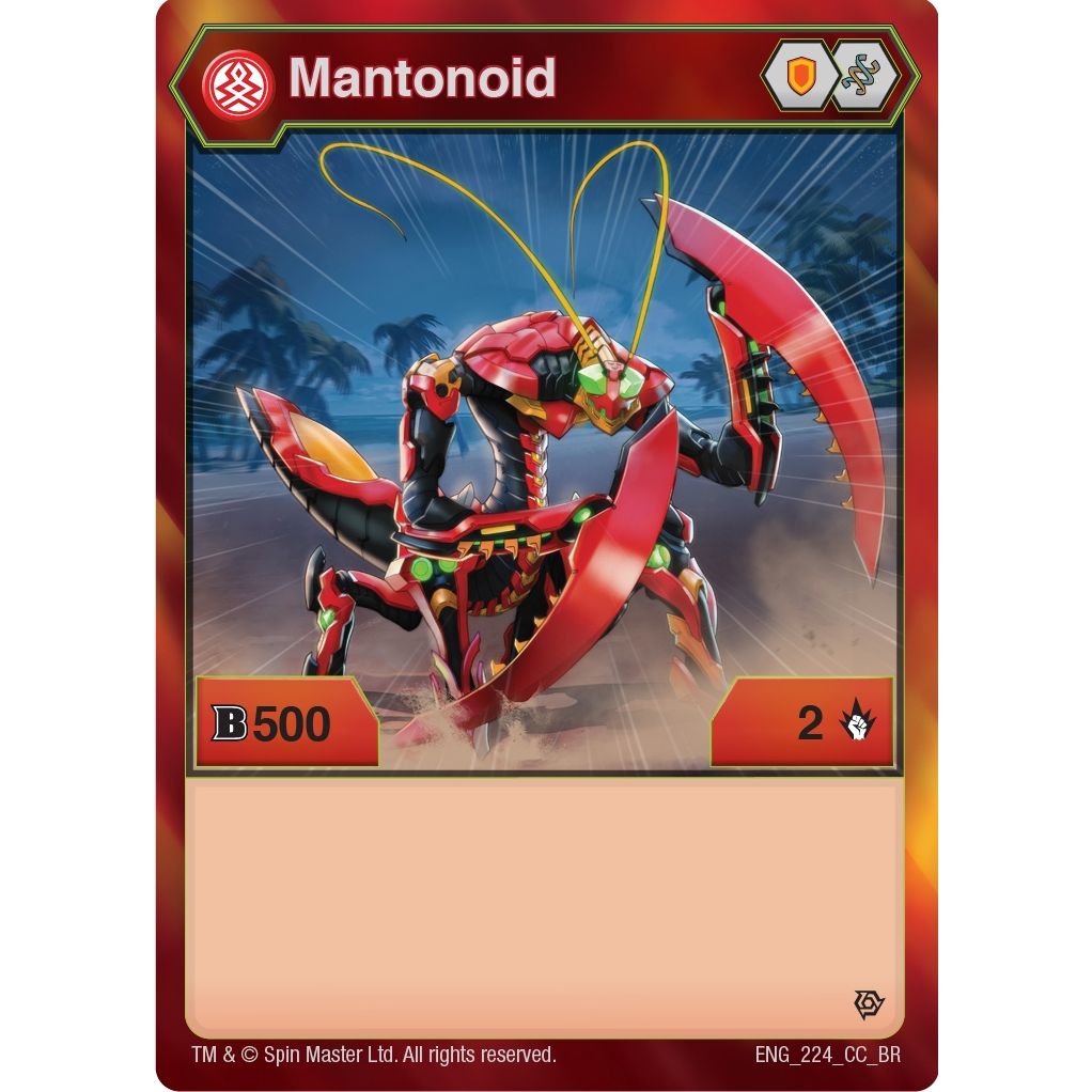 Image for Mantonoid (224) (224) (BR) - Bakugan TCG