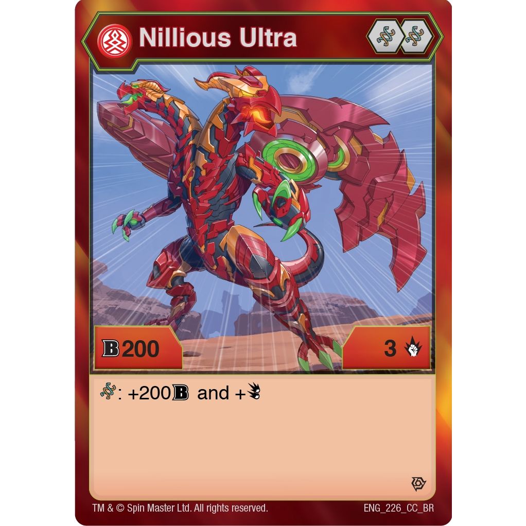 Image for Nillious Ultra (226) (BR) - Bakugan TCG