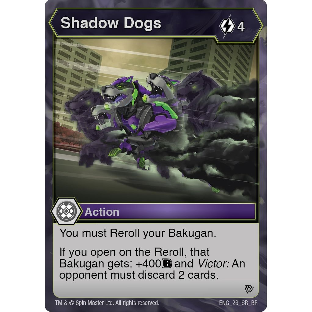 Image for Shadow Dogs (23) (BR) - Bakugan TCG