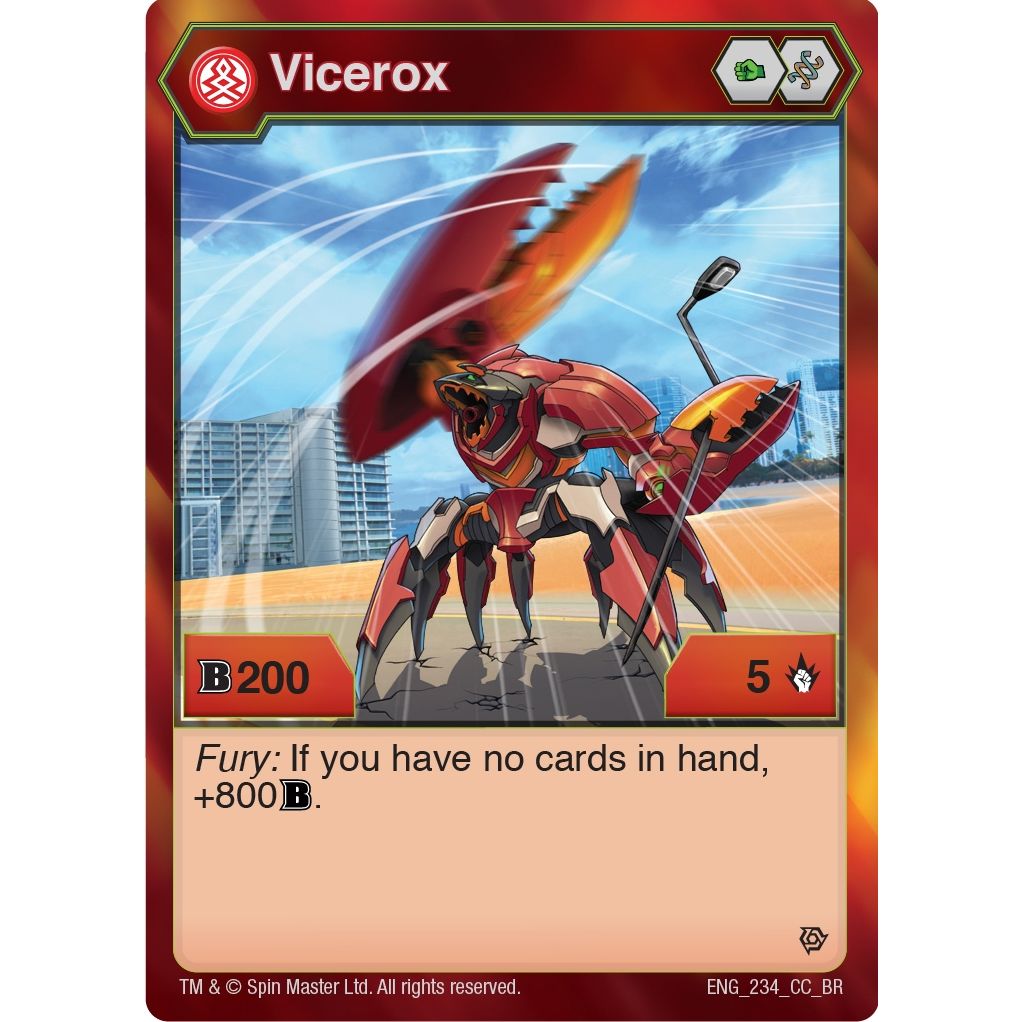 Image for Vicerox (234) (234) (BR) - Bakugan TCG