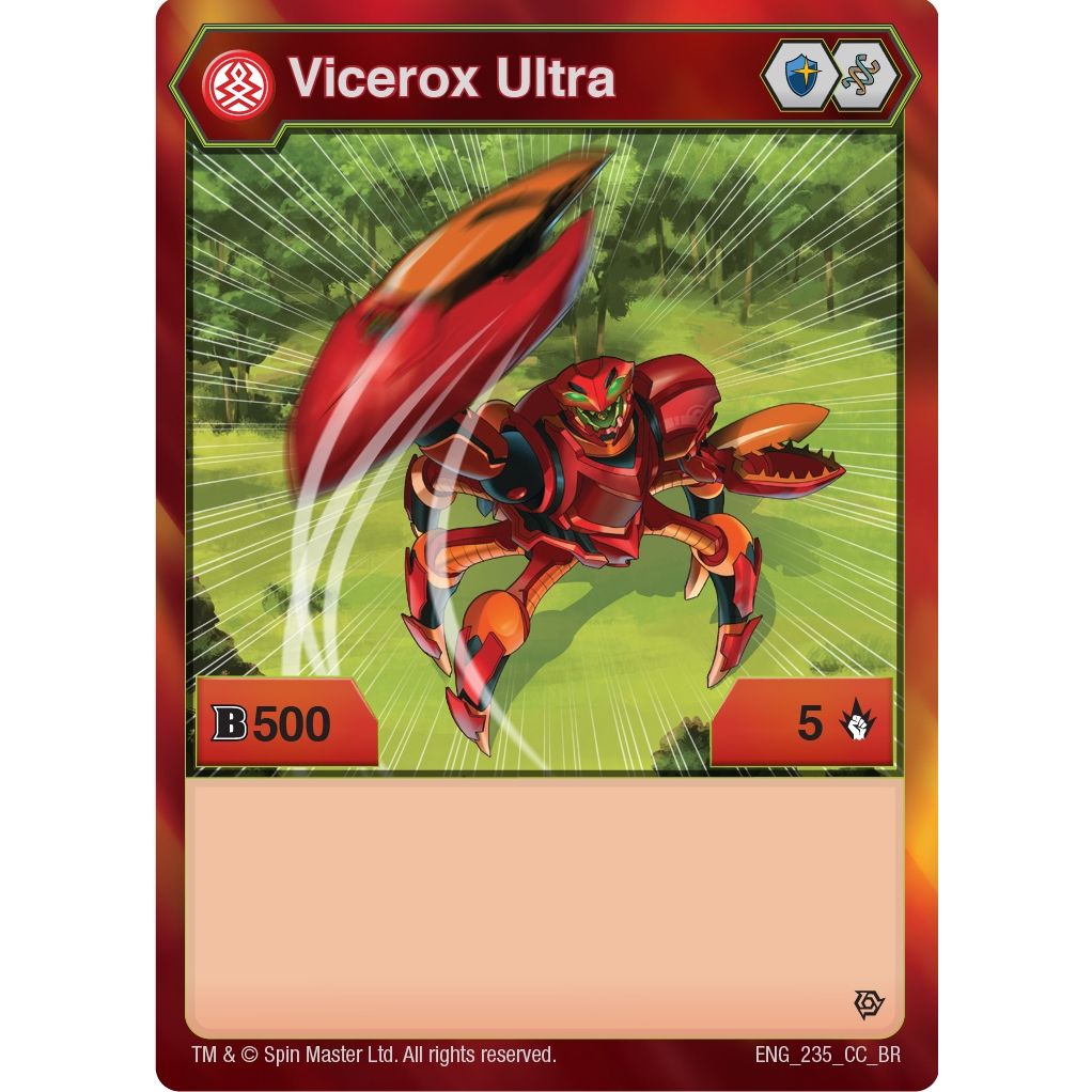 Image for Vicerox Ultra (235) (235) (BR) - Bakugan TCG