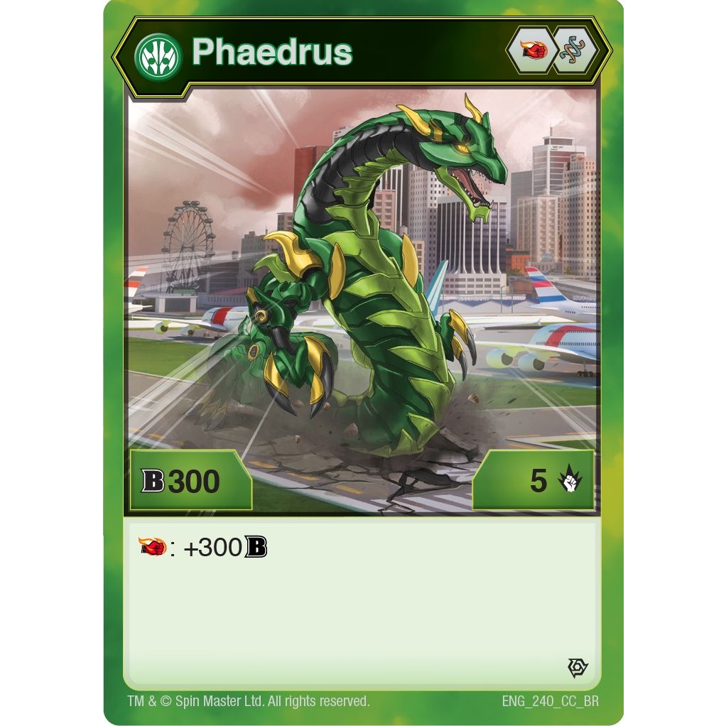 Image for Phaedrus (240) (240) (BR) - Bakugan TCG