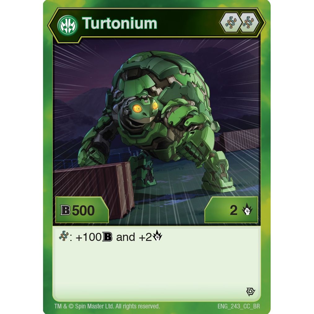 Image for Turtonium (243) (243) (BR) - Bakugan TCG