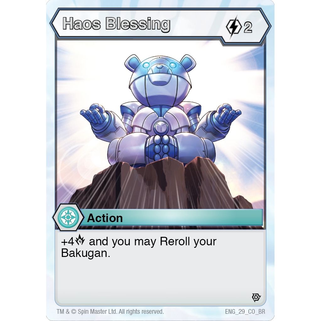 Image for Haos Blessing (29) (BR) - Bakugan TCG