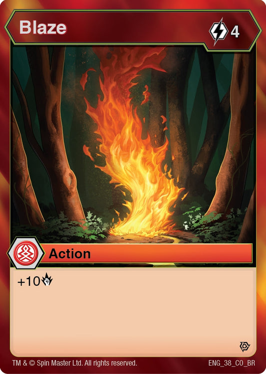 Image for Blaze (38) (BR) - Bakugan TCG