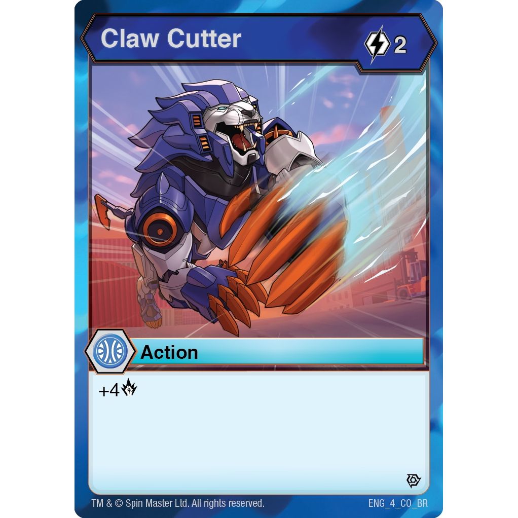 Image for Claw Cutter (4) (BR) - Bakugan TCG