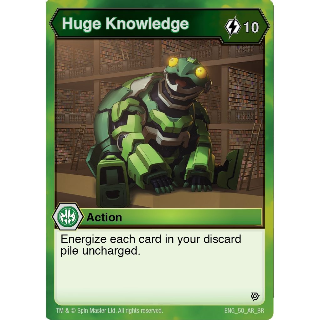 Image for Huge Knowledge (50) (BR) - Bakugan TCG