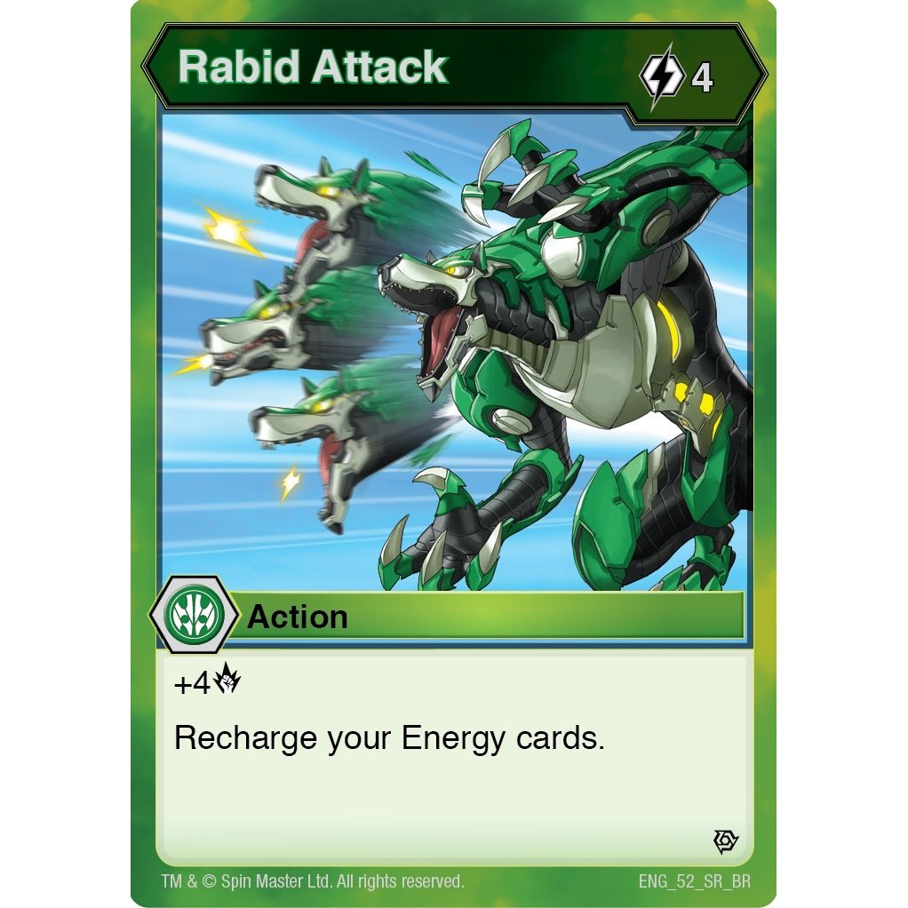 Image for Rabid Attack (52) (BR) - Bakugan TCG