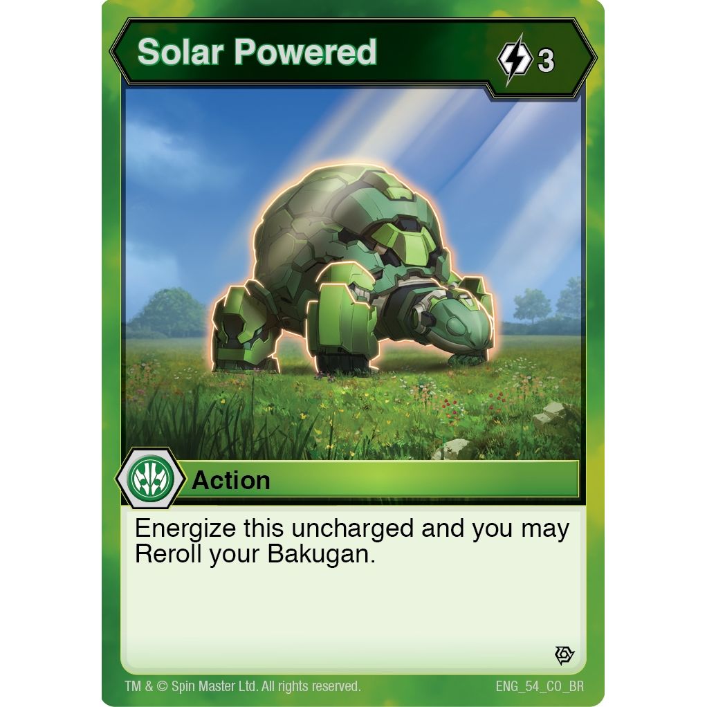 Image for Solar Powered (54) (BR) - Bakugan TCG