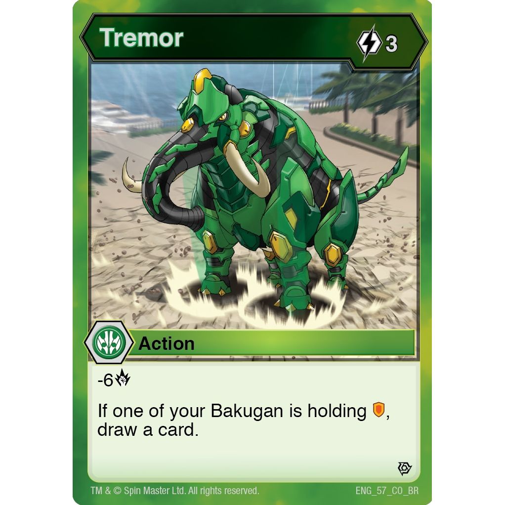 Image for Tremor (57) (BR) - Bakugan TCG