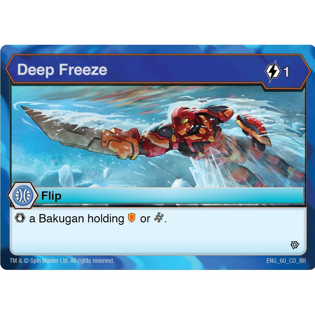 Image for Deep Freeze (60) (BR) - Bakugan TCG