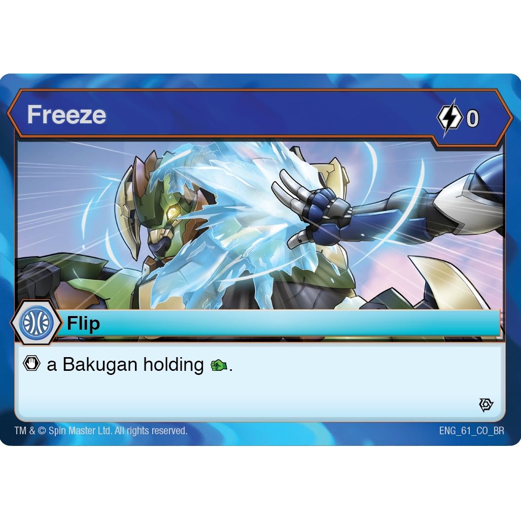 Image for Freeze (61) (BR) - Bakugan TCG