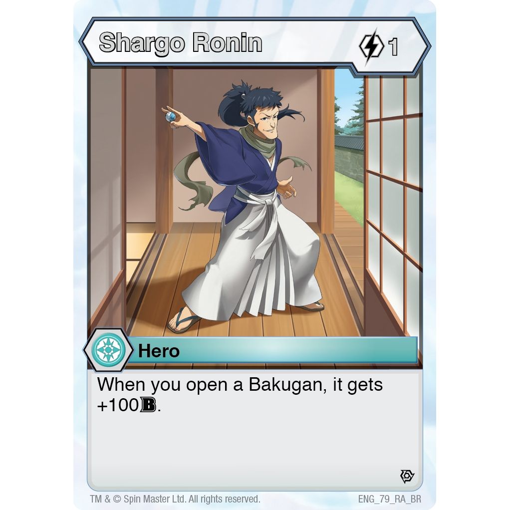 Image for Shargo Ronin (79) (BR) - Bakugan TCG