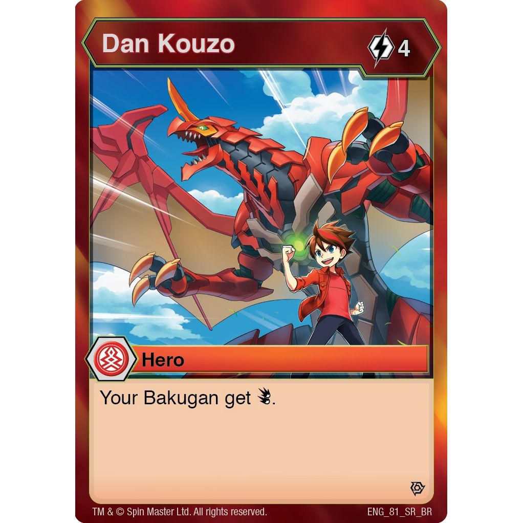Image for Dan Kouzo (81) (BR) - Bakugan TCG