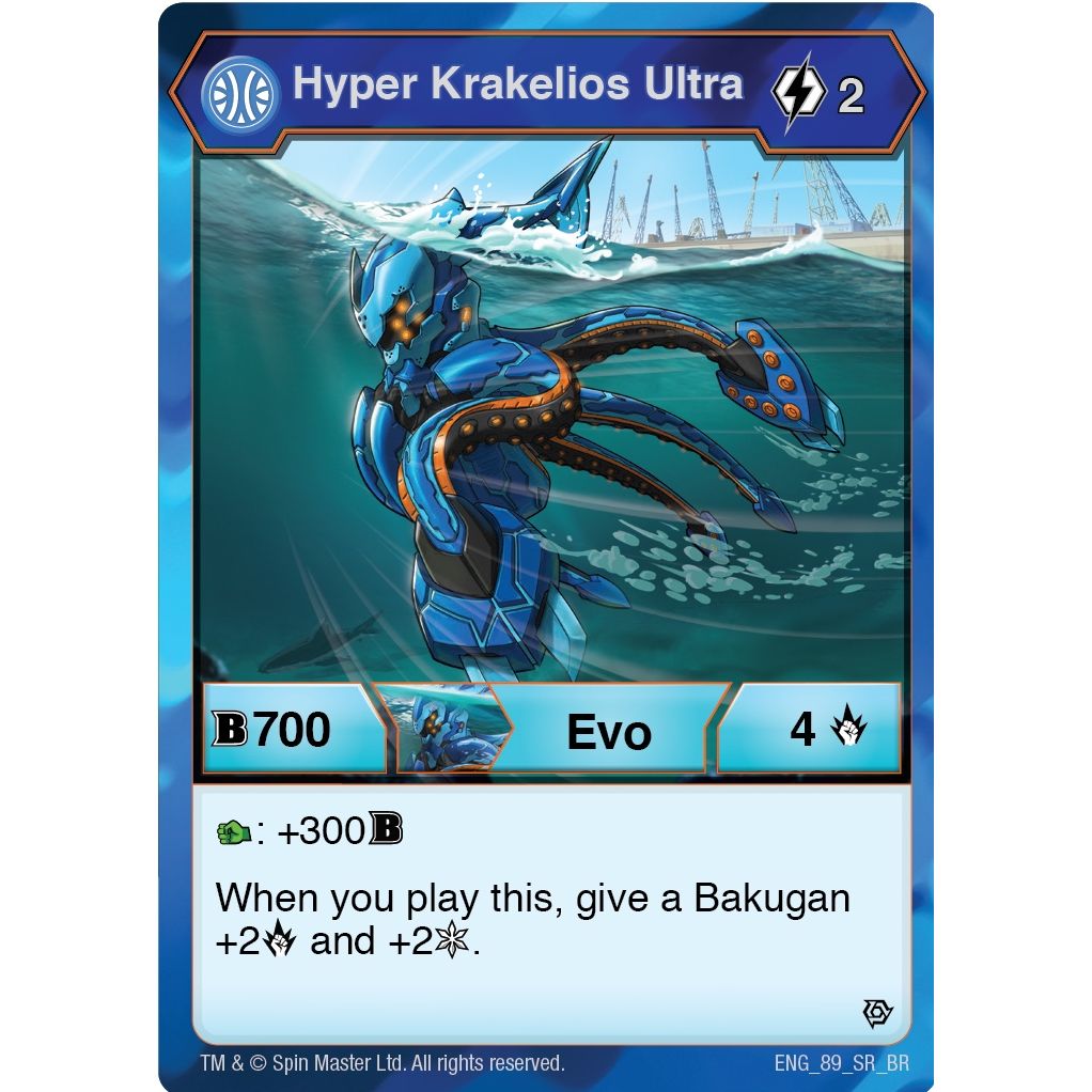 Image for Hyper Krakelios Ultra (89) (BR) - Bakugan TCG