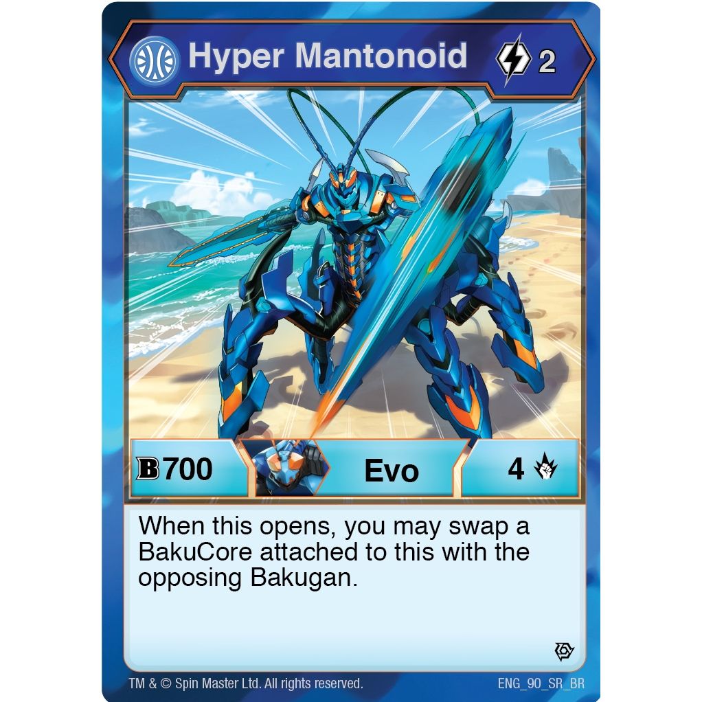 Image for Hyper Mantonoid (90) (BR) - Bakugan TCG