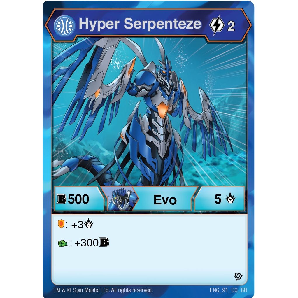 Image for Hyper Serpenteze (91) (BR) - Bakugan TCG