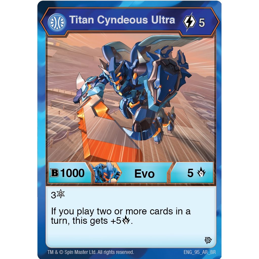 Image for Titan Cyndeous Ultra (95) (BR) - Bakugan TCG