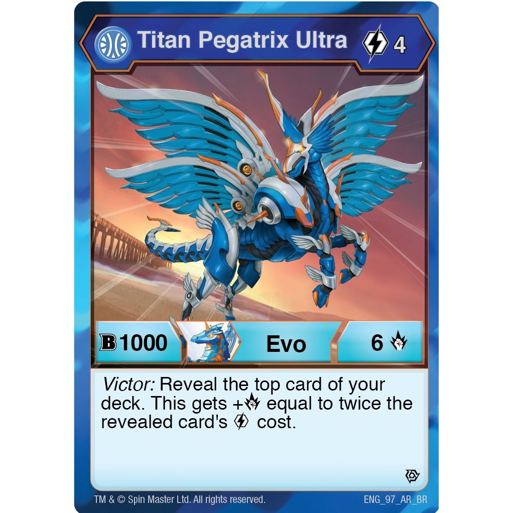 Image for Titan Pegatrix Ultra (97) (BR) - Bakugan TCG