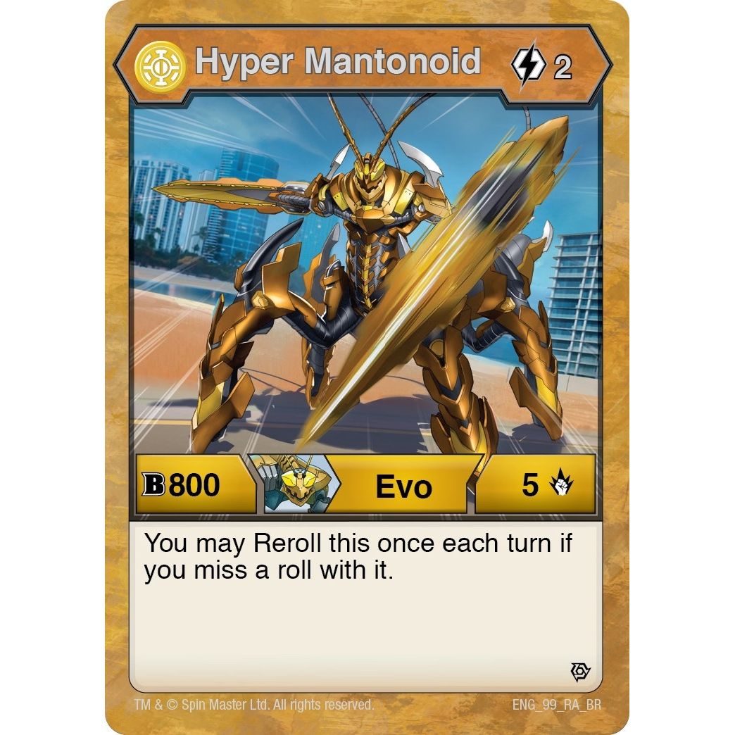 Image for Hyper Mantonoid (99) (99) (BR) - Bakugan TCG