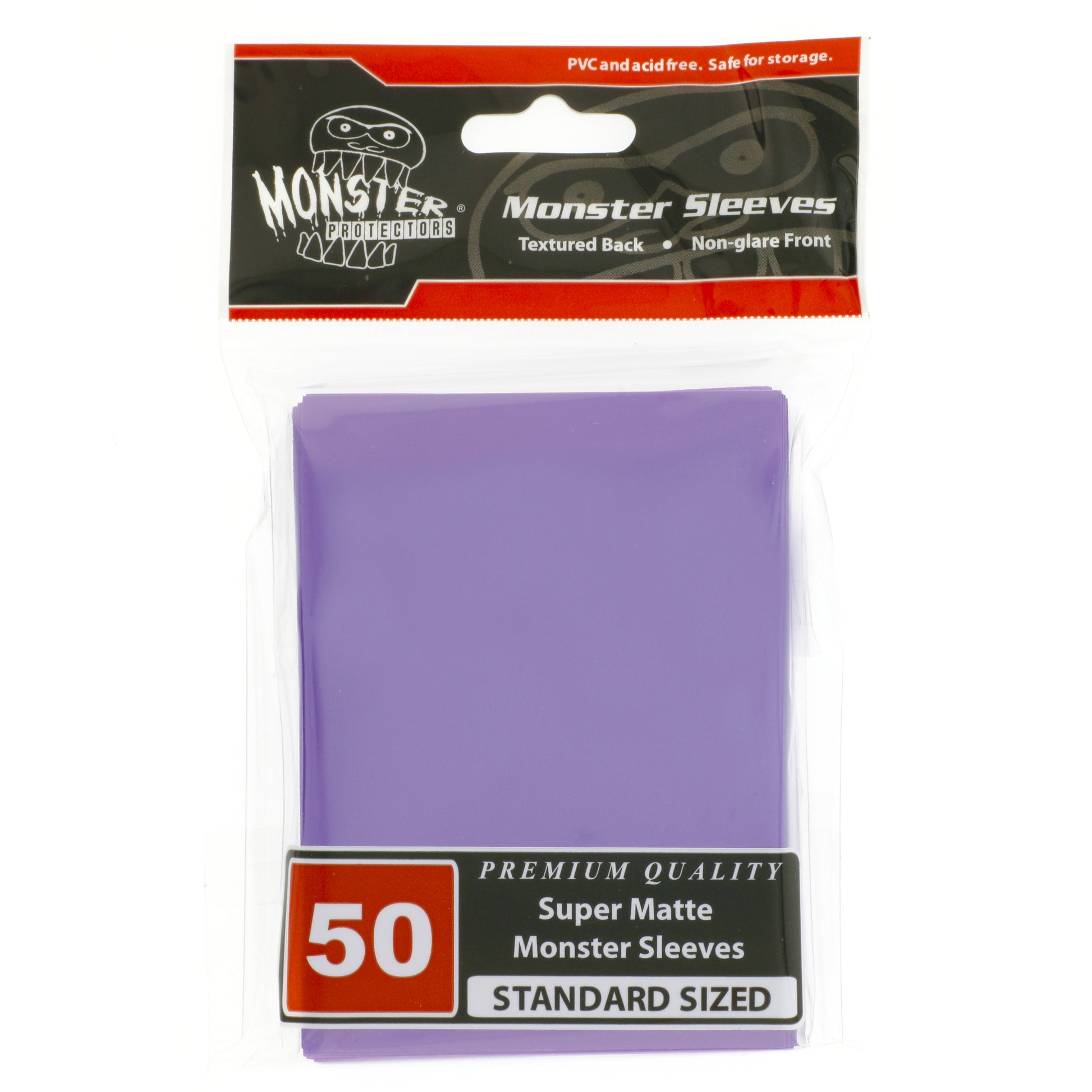 Image for Standard Sleeves - Super Matte - Purple (50-Pack) - Card Sleeves