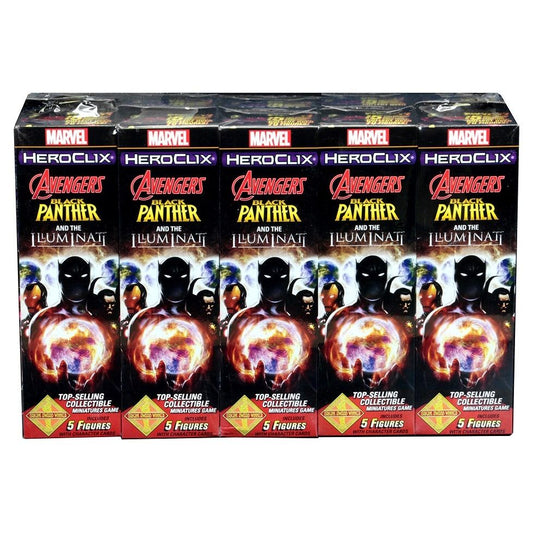 Image for Avengers Black Panther and the Illuminati Booster Brick - Heroclix