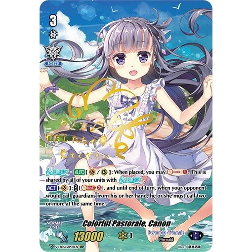 Image for Colorful Pastorale, Canon (SSP) (Gold Signature) (V-EB05/SSP02EN) (V-EB05) - Cardfight Vanguard