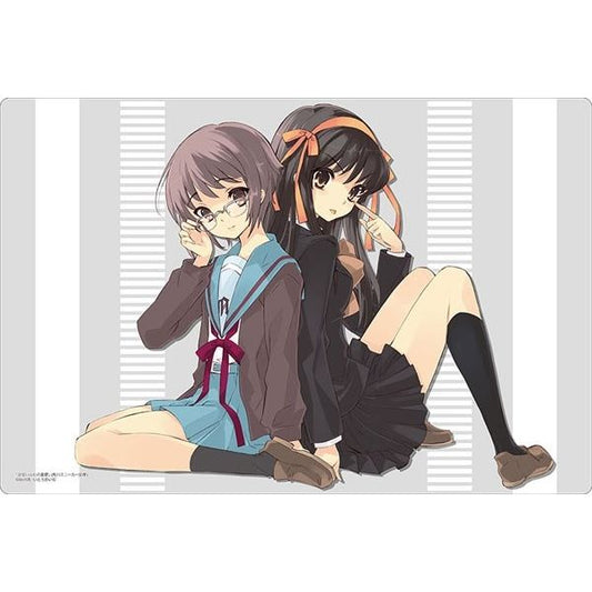 Image for Bushiroad Rubber Mat Collection Vol.307: Kadokawa Sneaker Bunko - The Melancholy of Haruhi Suzumiya - Haruhi & Nagato - Playmats
