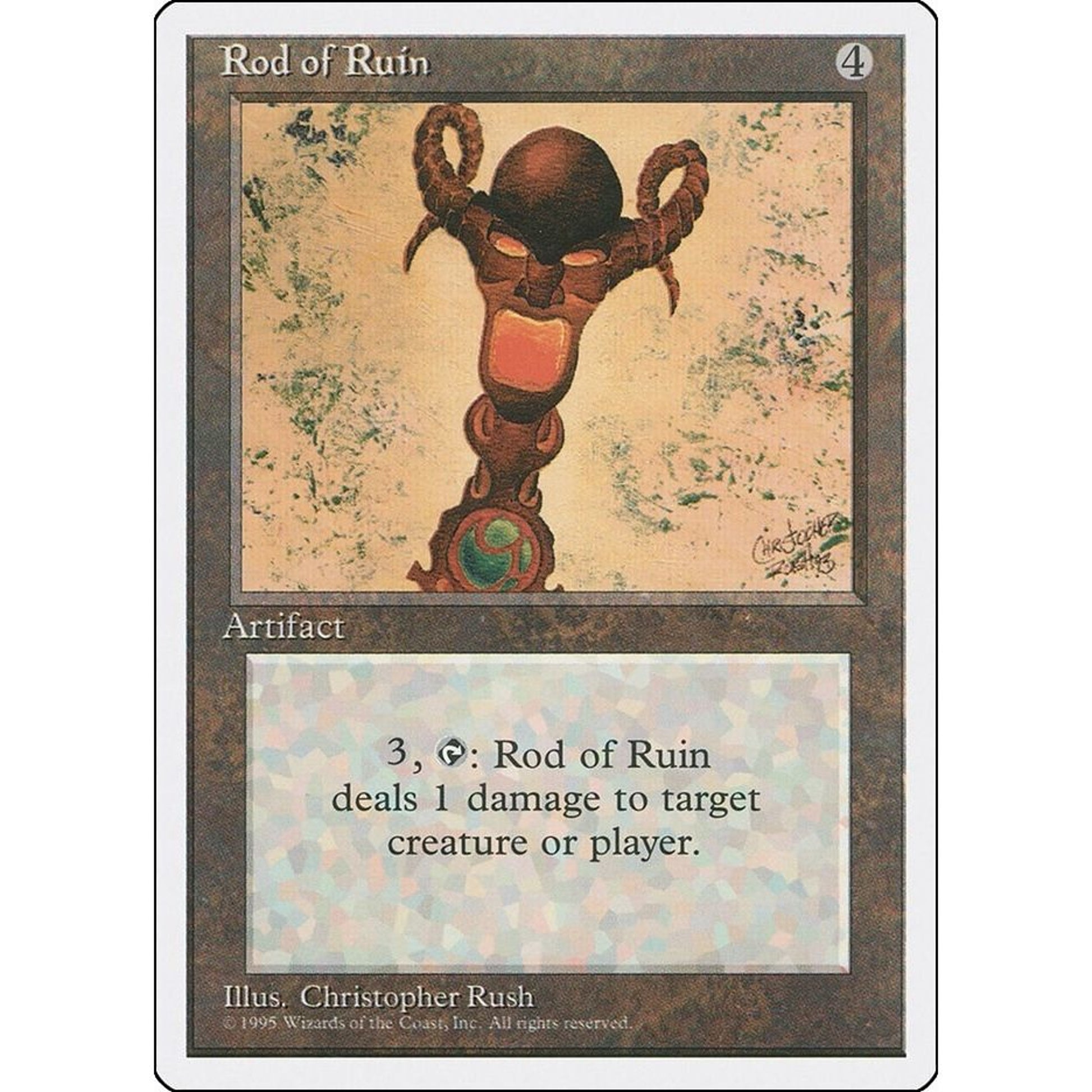 Image for Rod of Ruin (4ED) - Magic: The Gathering