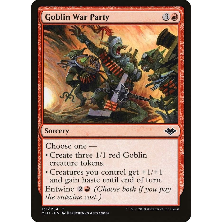 Image for Goblin War Party (131) (MH1) - Magic: The Gathering