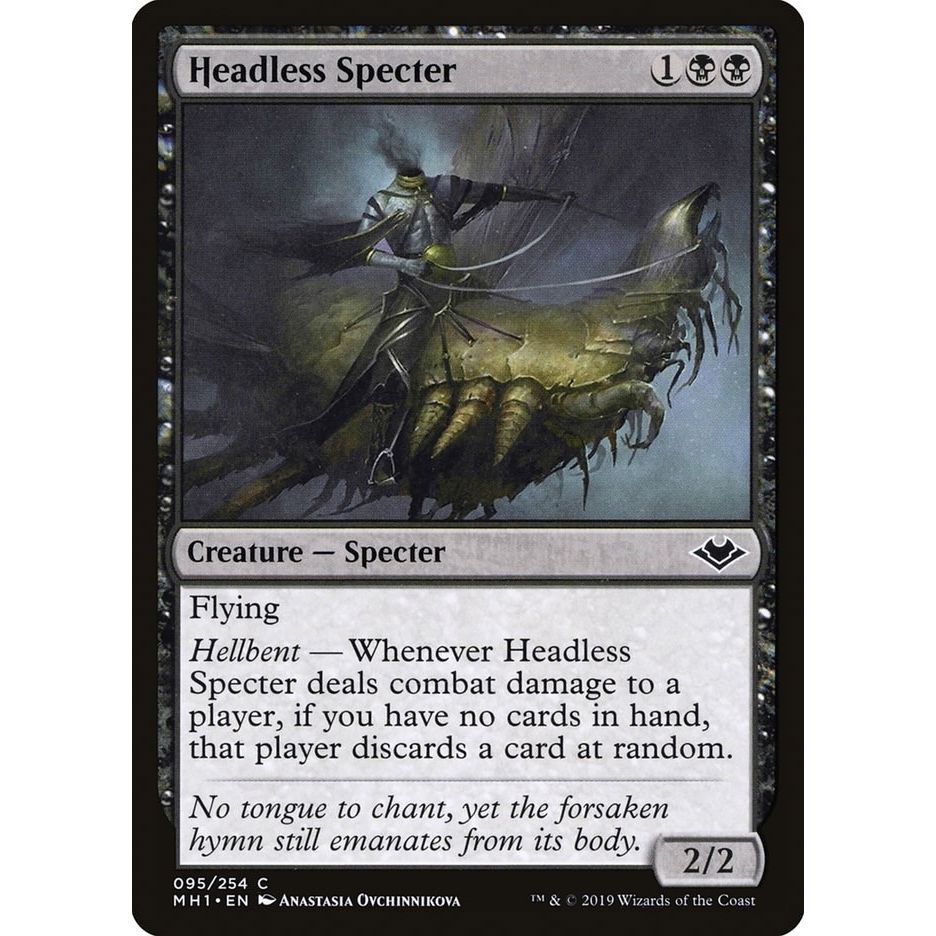 Image for Headless Specter (95) (MH1) - Magic: The Gathering