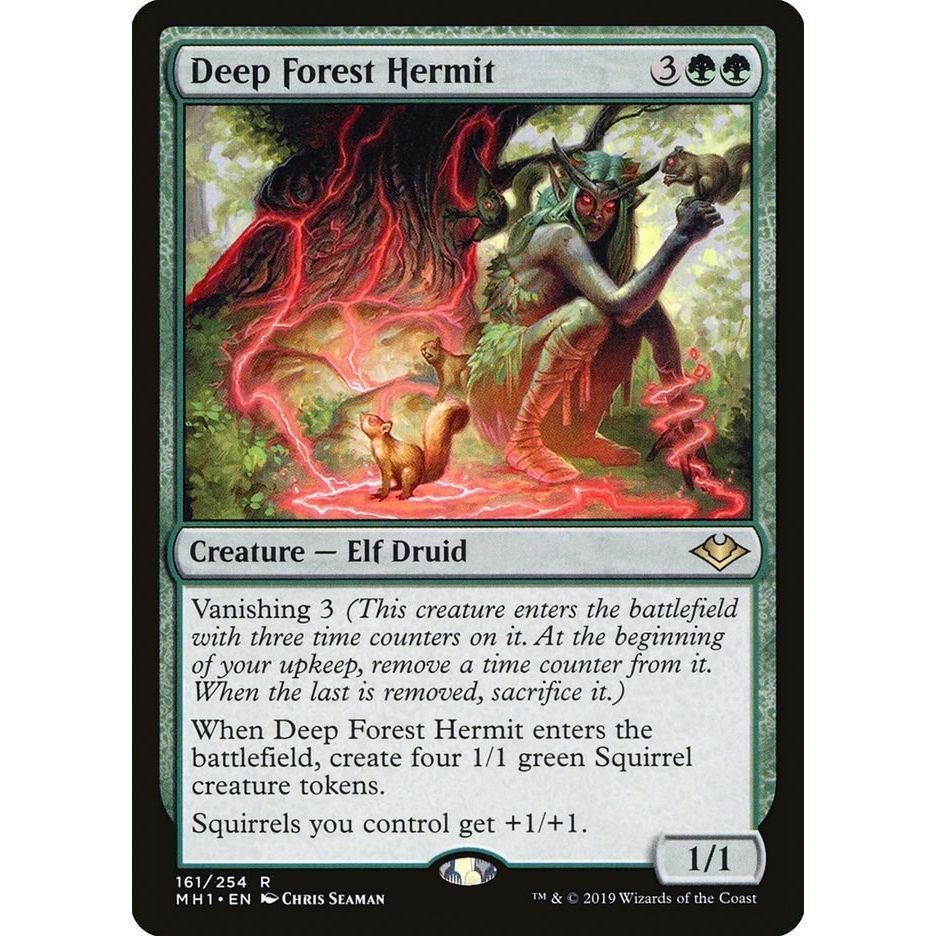 Image for Deep Forest Hermit (161) (MH1) - Magic: The Gathering