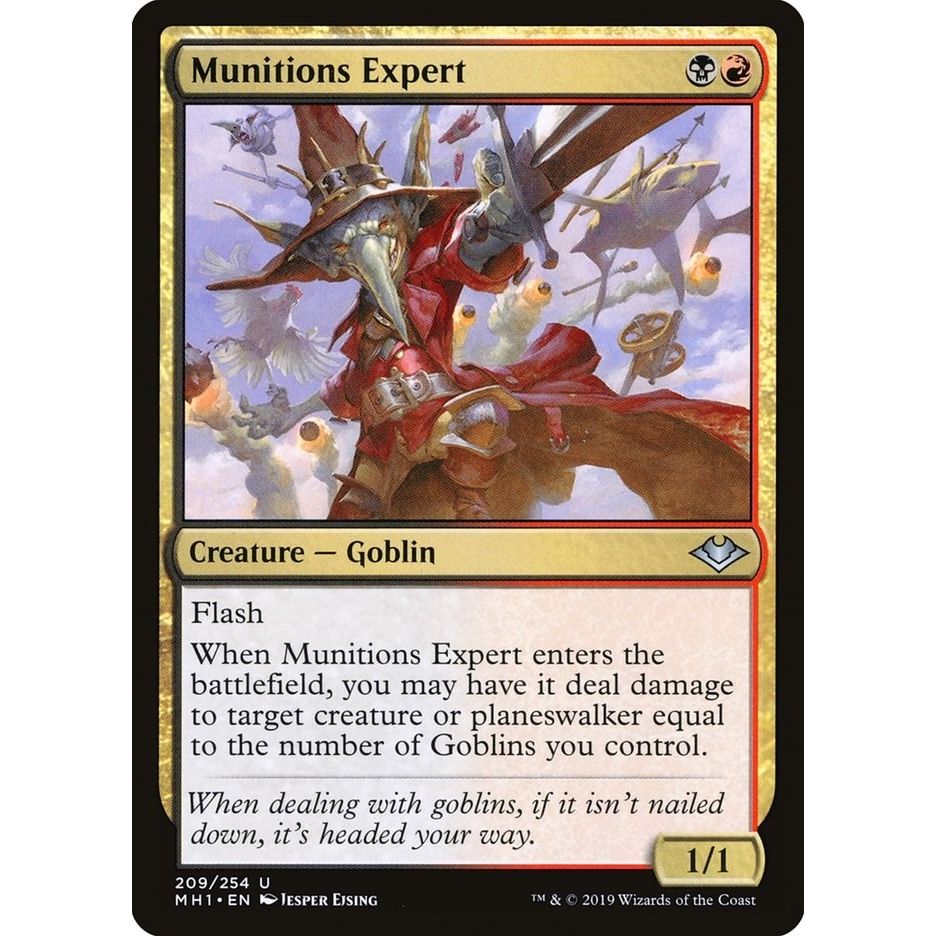 Image for Munitions Expert (209) (MH1) - Magic: The Gathering