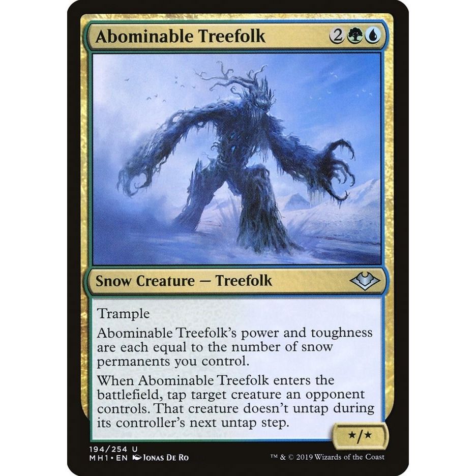 Image for Abominable Treefolk (194) (MH1) - Magic: The Gathering