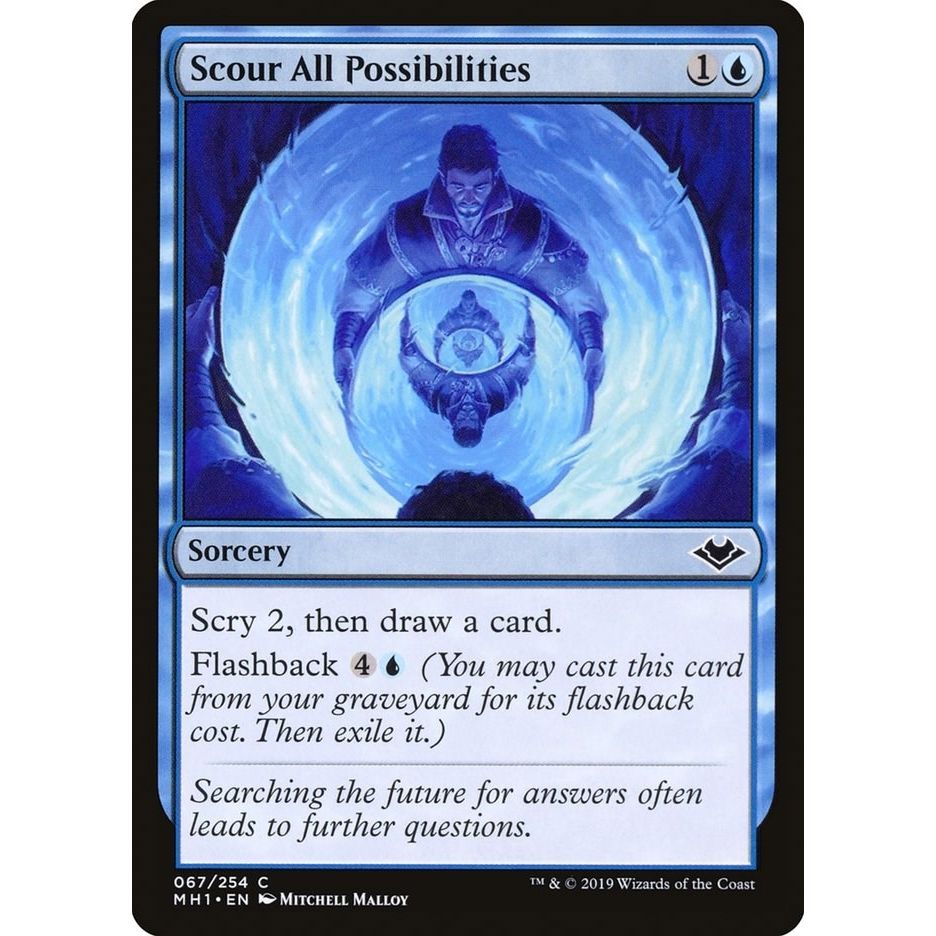 Image for Scour All Possibilities (67) (MH1) - Magic: The Gathering