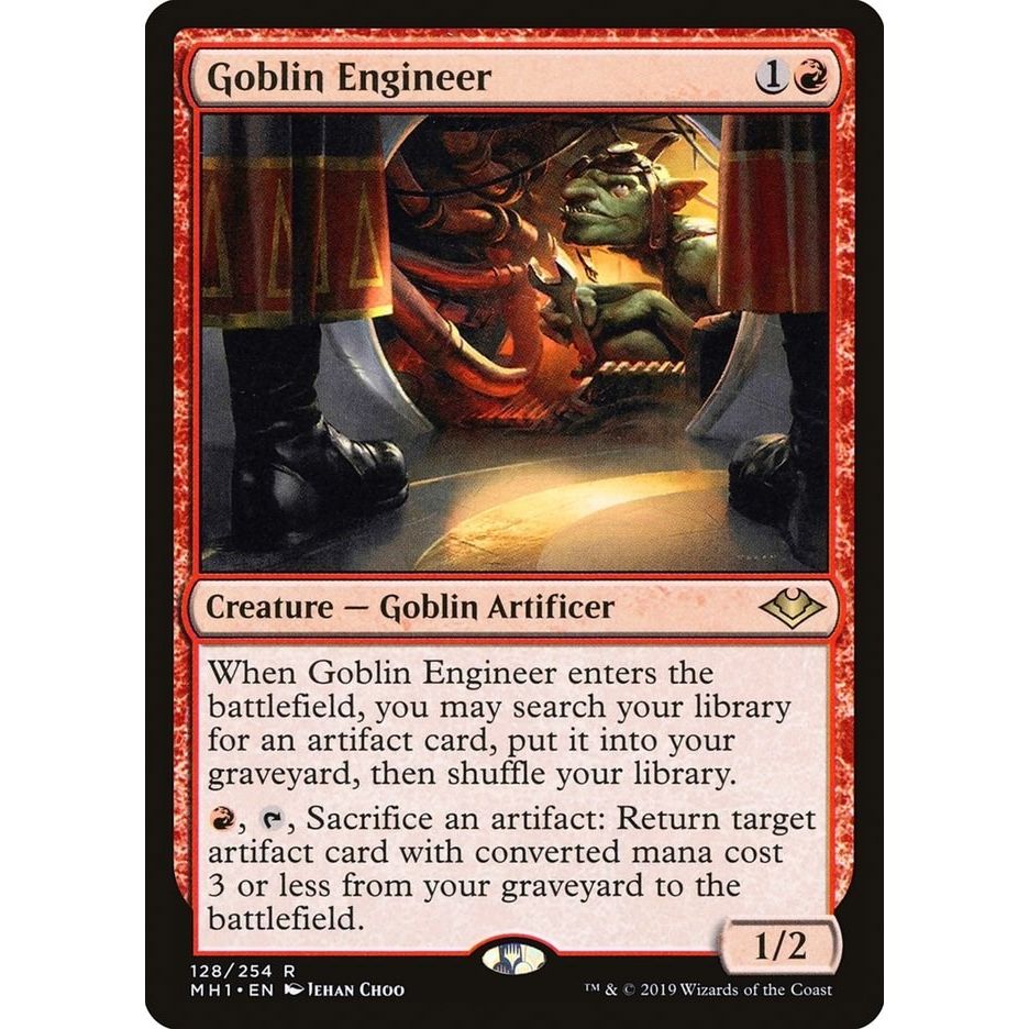 Image for Goblin Engineer (128) (MH1) - Magic: The Gathering