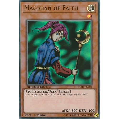 Image for Magician of Faith (SBAD-EN001) (SBAD) - YuGiOh