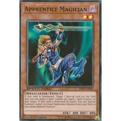Image for Apprentice Magician (SBAD-EN002) (SBAD) - YuGiOh