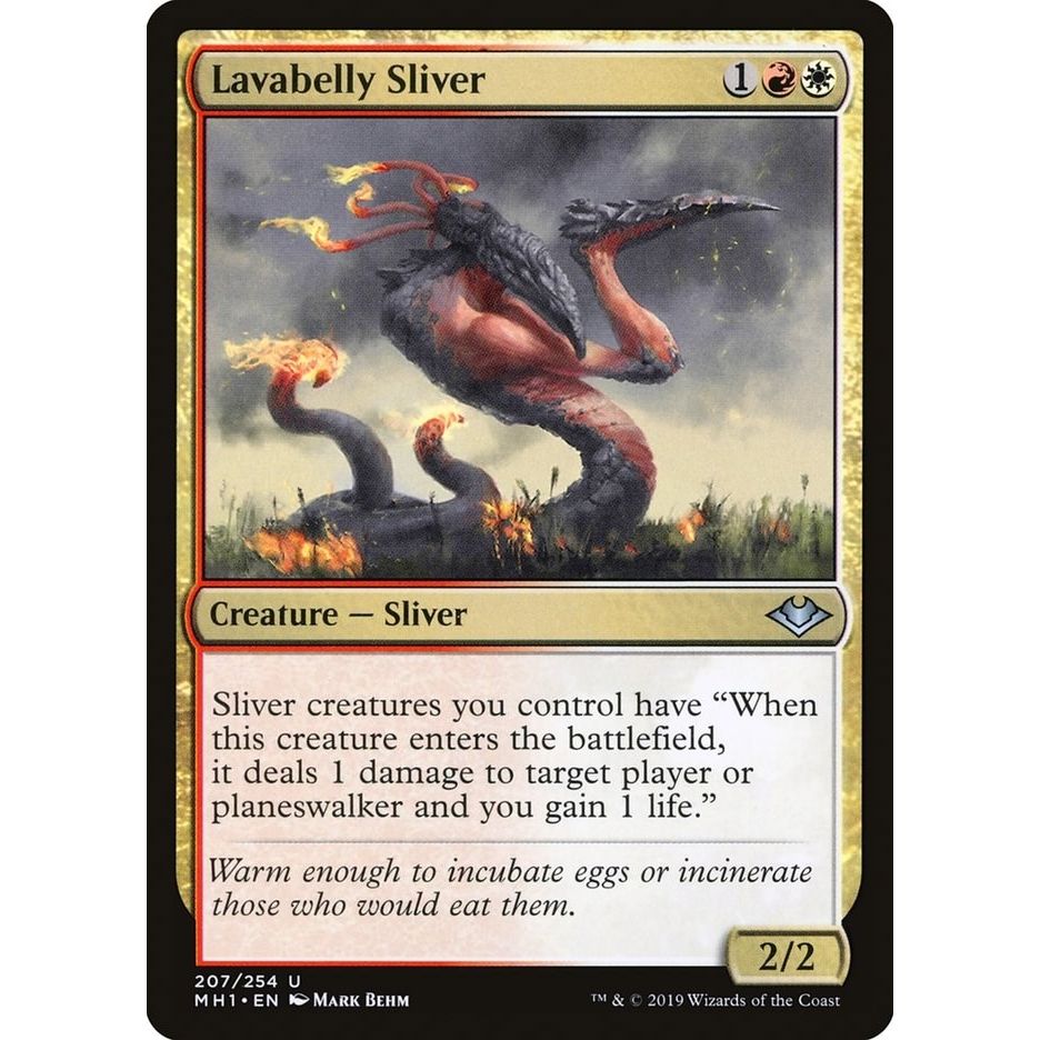 Image for Lavabelly Sliver (207) (MH1) - Magic: The Gathering
