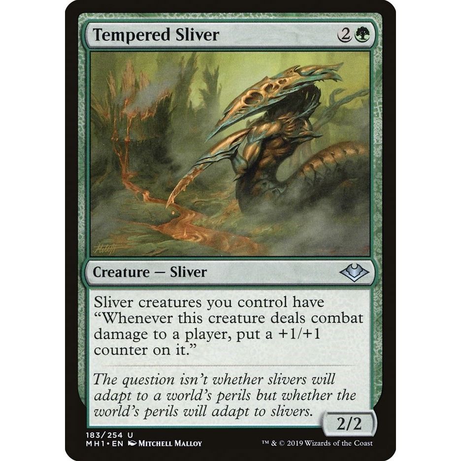 Image for Tempered Sliver (183) (MH1) - Magic: The Gathering