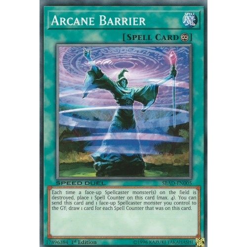 Image for Arcane Barrier (SBAD-EN005) (SBAD) - YuGiOh