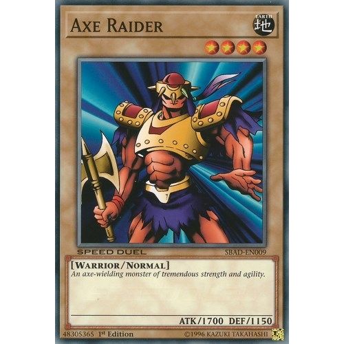 Image for Axe Raider (SBAD-EN009) (SBAD) - YuGiOh